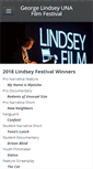 Mobile Screenshot of lindseyfilmfest.com